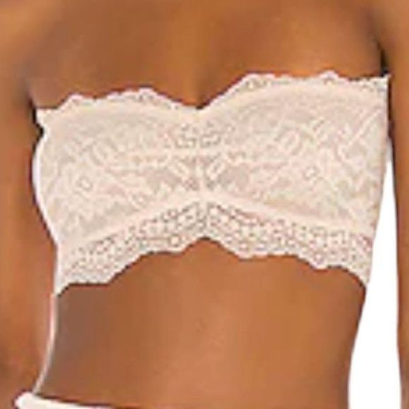 Free People Lacey Looks Bandeau OB1210880  Revolve FREE-WI466 Nude Sz XS - Picture 7 of 7